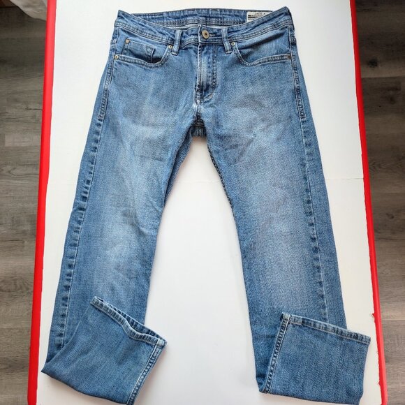 Buffalo David Bitton jeans Jack-X men's size 30 denim blue slim straight stretch - Picture 1 of 13